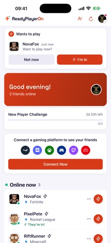 ReadyPlayerOn: Gaming Friends Screenshot 1 of 6