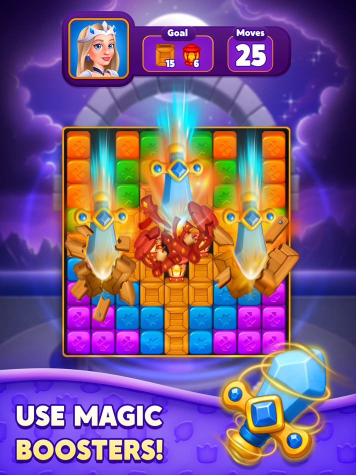 #3. Rune Puzzle: Match & Blast (iOS) 由: Velo Oyun Yazılım ve Pazarlama Anonim Şirketi