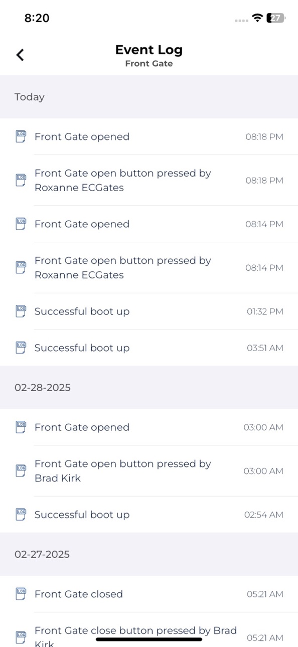 iPhone screenshot
