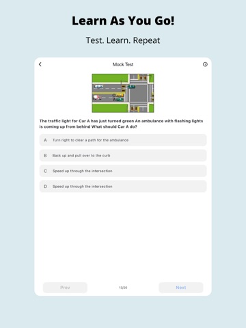 Michigan DMV Permit Test + iPad screenshot
