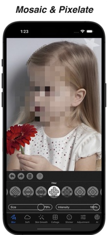 Blur Photo Editor & Mosaic App Store preview screenshot 5