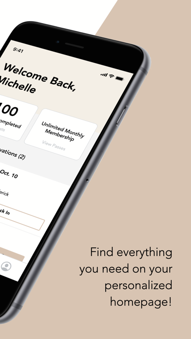Briq Haus Pilates iPhone screenshot 2 - Health & Fitness app