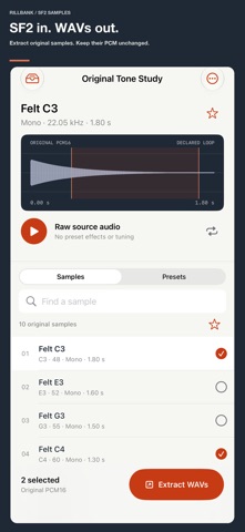 Rillbank SF2 Samples screenshot 1