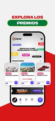 Idealz Mexico iPhone screenshot 2