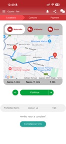 AfriDelivery screenshot