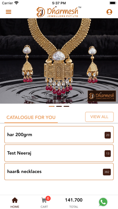 Dharmesh Jewellers Screenshot