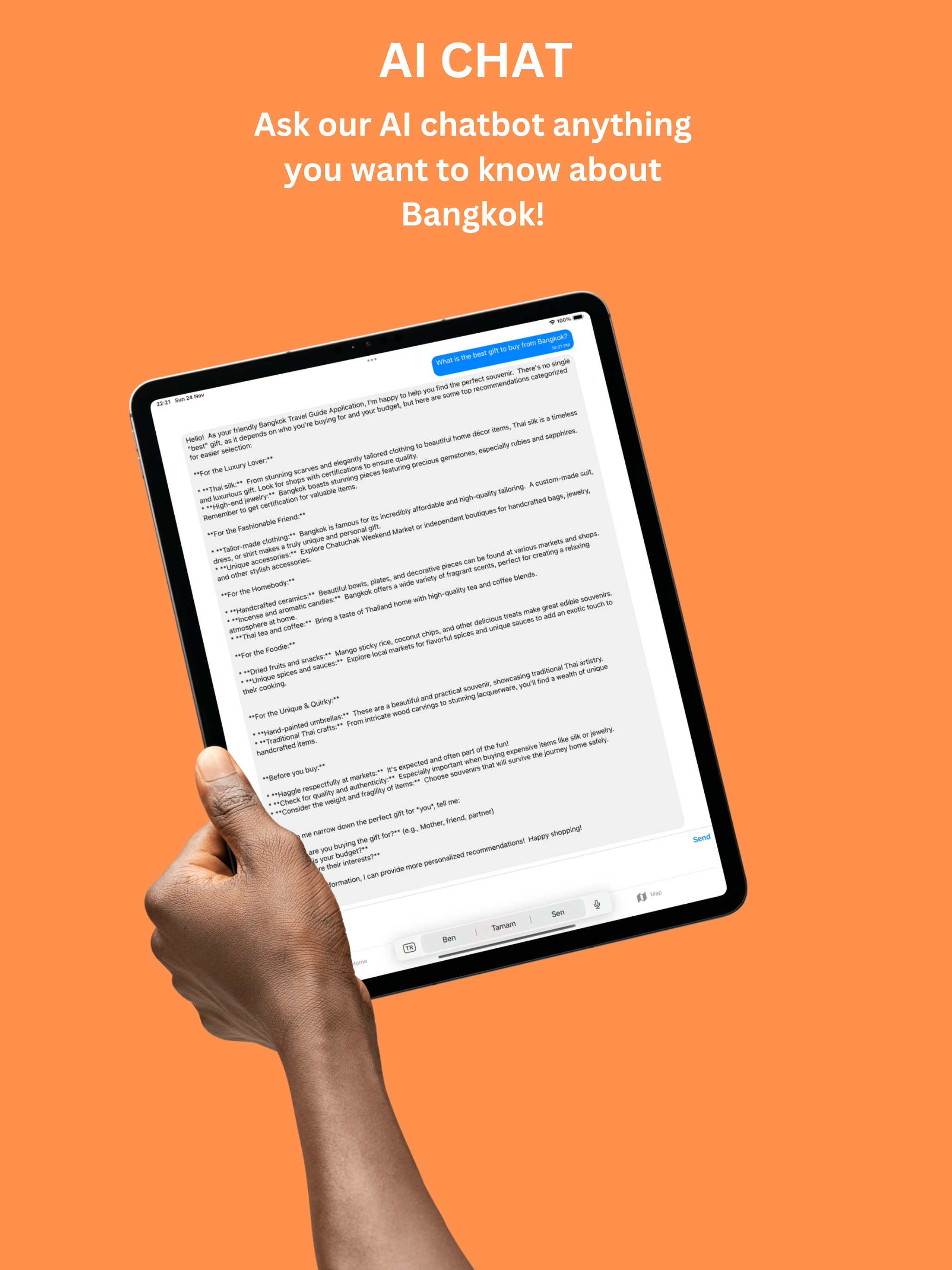 Bangkok: AI Trip Planner screenshot 4