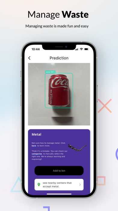 D.Waste iPhone screenshot 3 - Education app
