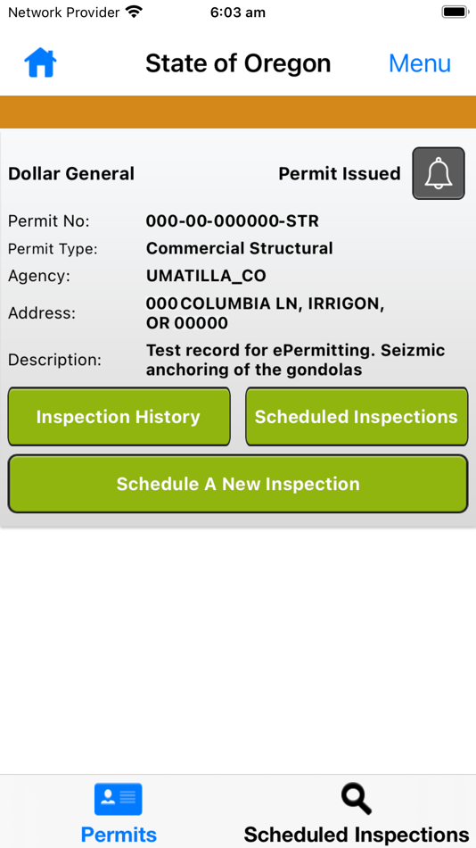 #2. Oregon ePermitting App (iOS) Podle: Oregon DCBS/Building Codes Division