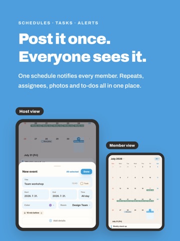 CheckBee - Auto Attendance iPad screenshot