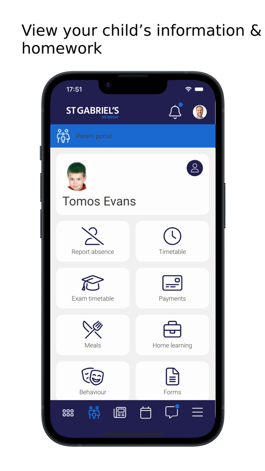 #3. St Gabriel's Newbury (iOS) Podle: Weduc UK Ltd