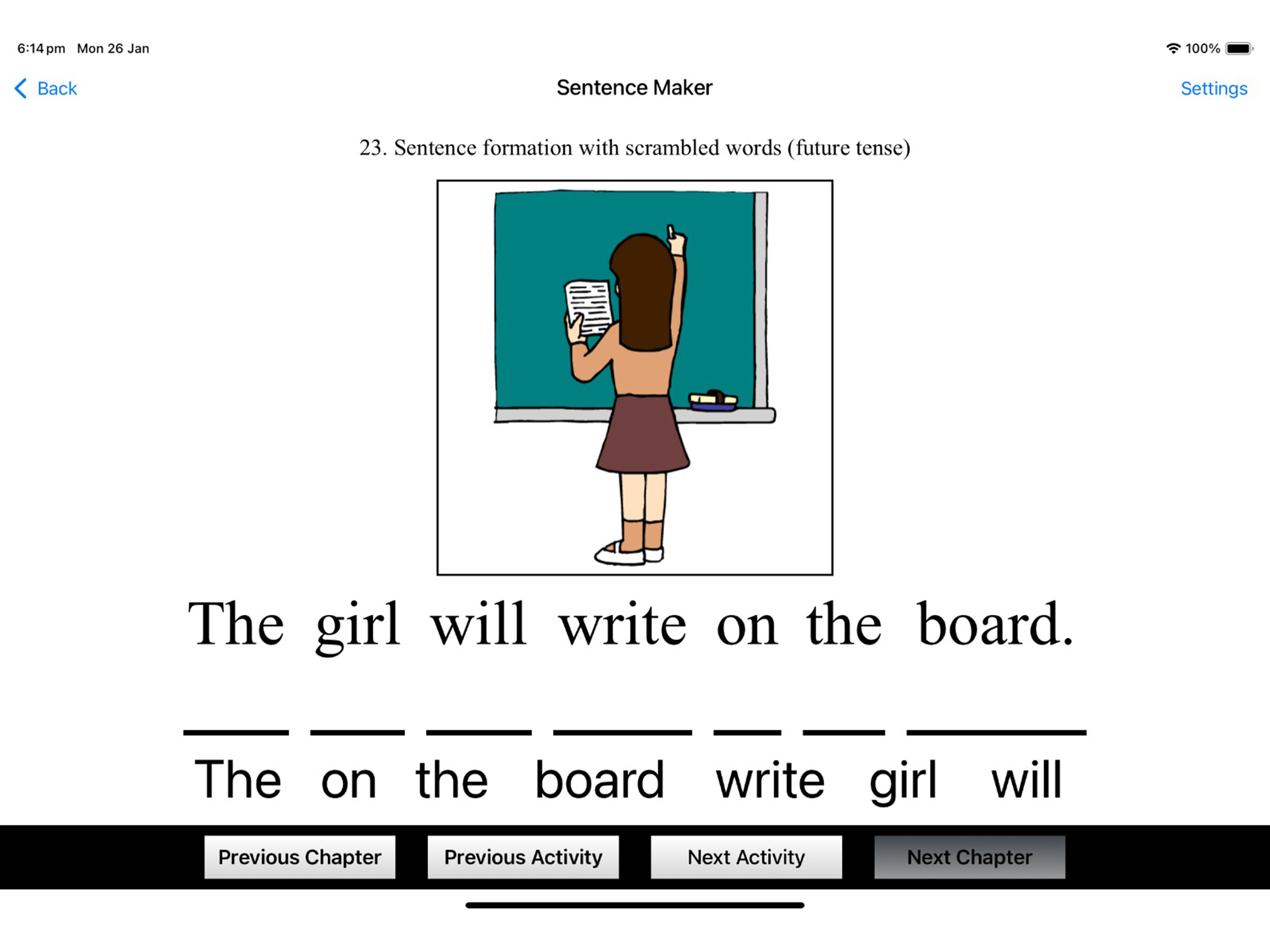 Sentence Maker App screenshot 7