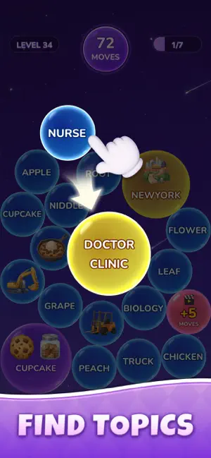 Word Bubble Starlight screenshot 2