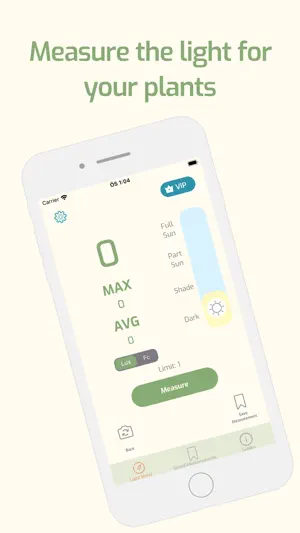 Plant Light Meter: Lux & PPFD screenshot 1