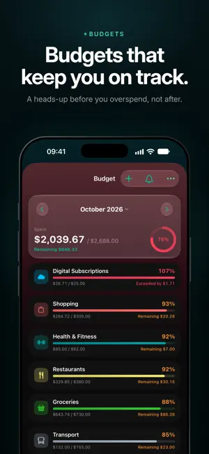 FlowBudget: Expense Tracker screenshot 3