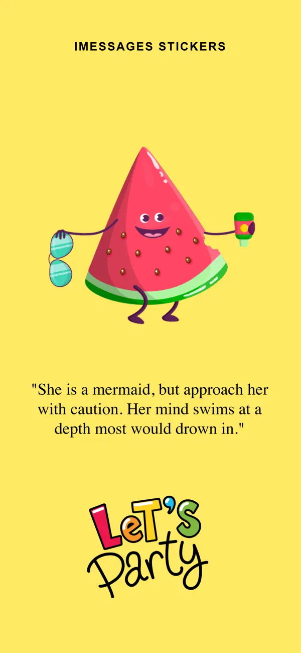 Screenshot #1 pour Stylish Summer Stickers