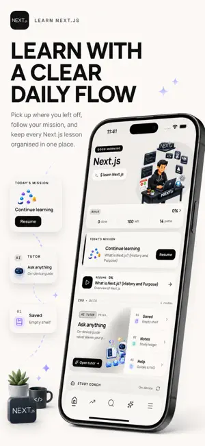 Learn Next.js: React Framework screenshot 1