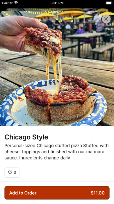 The Tomato Pizza iPhone screenshot 3 - Food & Drink app