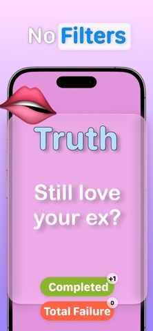 Truth or Dare - PartyVibes iPhone screenshot