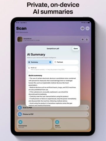 App screenshot