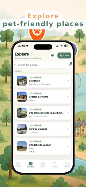 FurryJourney: Pet-friendly app screenshot 2