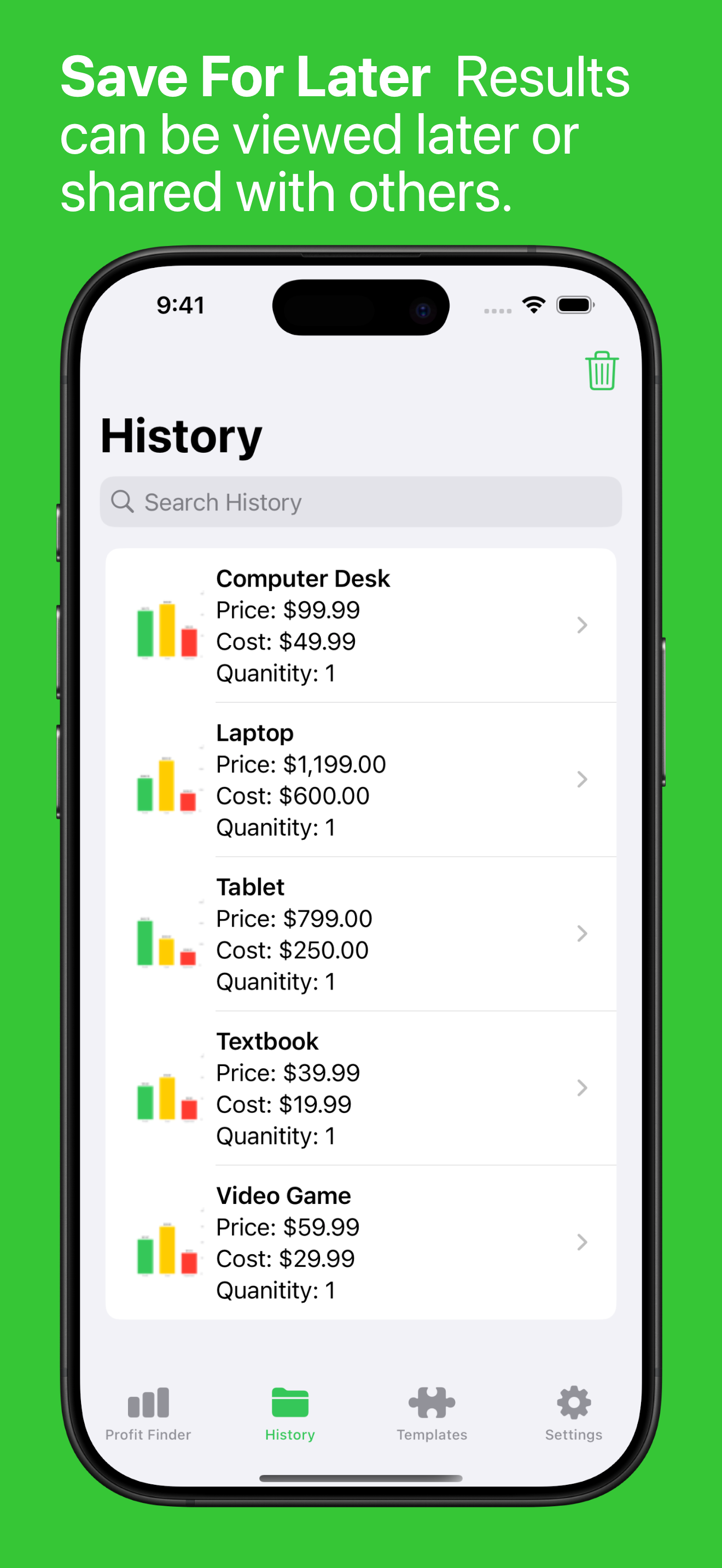 Profit Finder: Fee Calculator screenshot 5