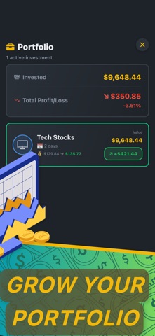 Stock Tycoon: Trade Simulator iPhone screenshot