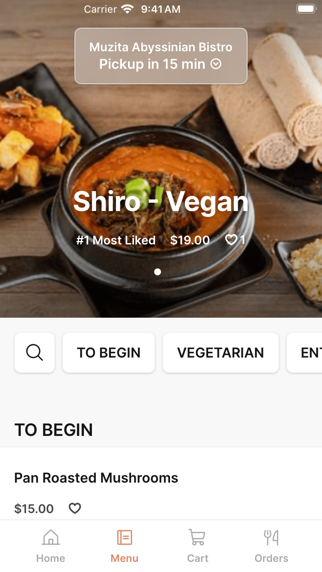 App screenshot