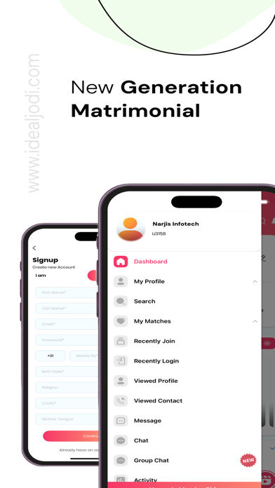 Ideal Jodi iPhone screenshot 5 - Social Networking app