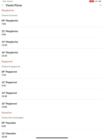 App screenshot