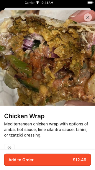 App screenshot