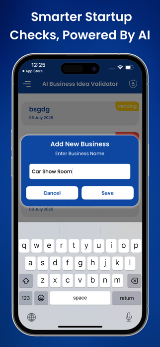 AI Business Idea Validator Screenshot 2 of 5
