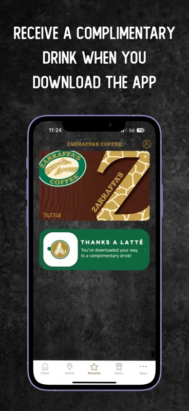 Zarraffa’s App screenshot 2 of 5