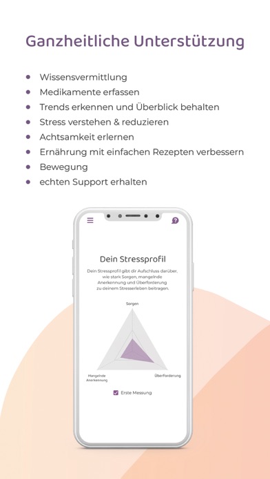 actensio - Blutdruck App Screenshot
