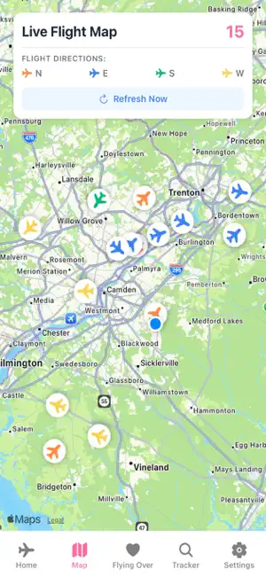 FlyOverMe screenshot 2