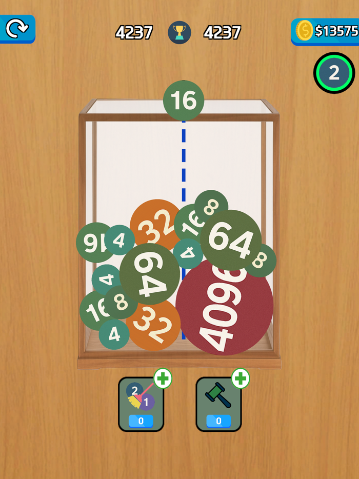 Drop Merge 2048 Puzzle