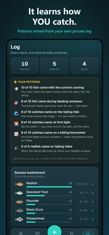 Sounder: Fishing Guide iPhone screenshot