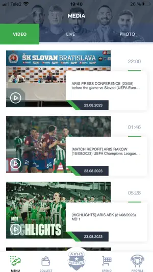 ARIS Limassol Official App screenshot 4