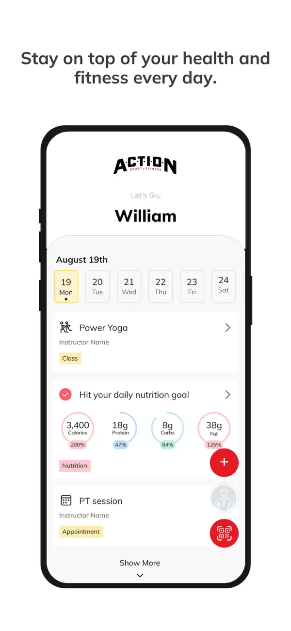 Screenshot #2 pour Action Sport and Fitness LLC
