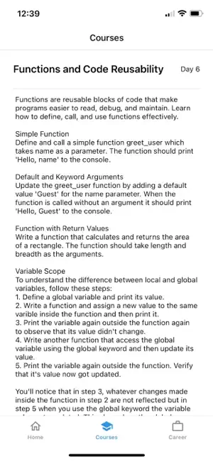 100DaysOfCode screenshot 4