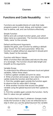 100DaysOfCode Screenshot 4 of 4