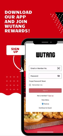 Wutang Fried Chicken iPhone screenshot 1