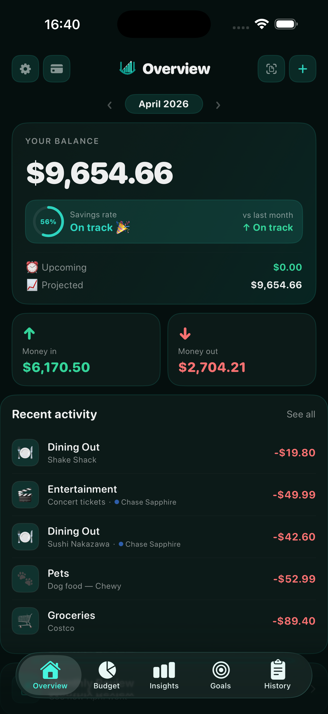 ucm – Smart Budget & Finance