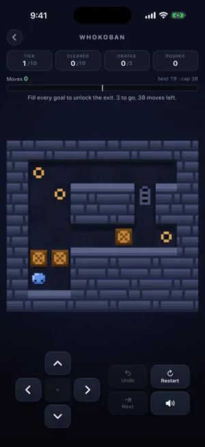 Whokoban: Sokoban Puzzles screenshot 4