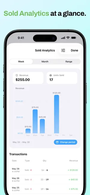 MerchCount: Inventory Tracker screenshot 2