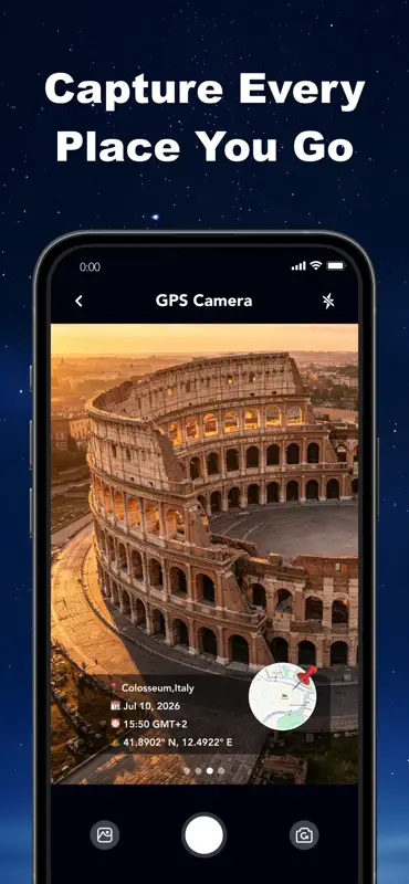 EarthVista: GPS Map Camera screenshot 5 of 9