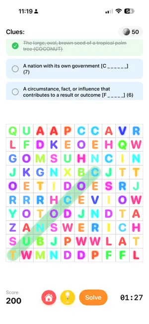 ScribbleGrid: Word Search screenshot 2