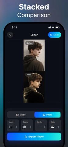 SideBy: Before & After Maker Screenshot 5 of 6
