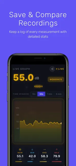 Sound Meter: Noise & dB AI screenshot 3
