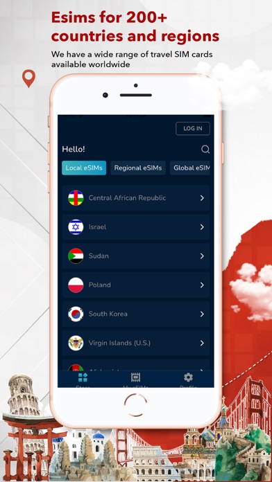 eSIM Travel & Internet Global Screenshot